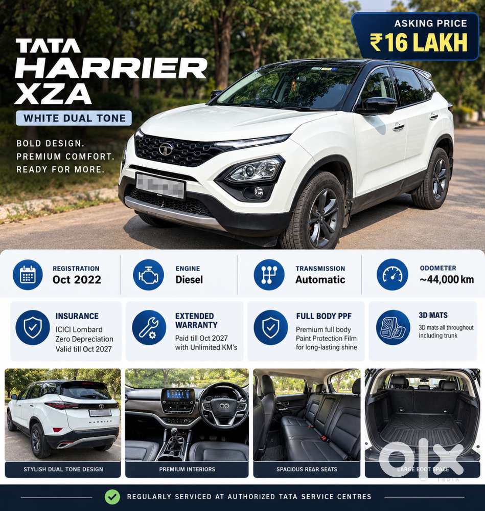 Tata Harrier Xza 2022 Diesel