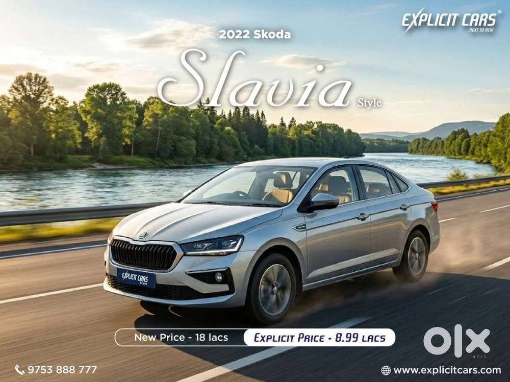 Skoda Slavia 1.0 Tsi Style, 2022, Petrol