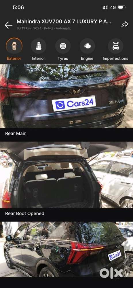 Mahindra Xuv700 2024 Petrol 9345 Km Driven