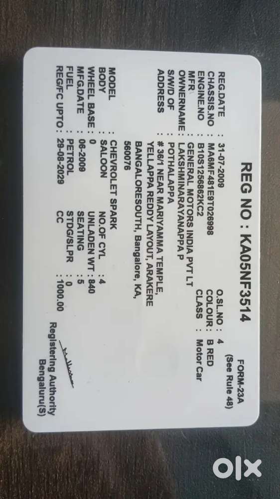 Chevrolet Spark 2009 Petrol Good Condition