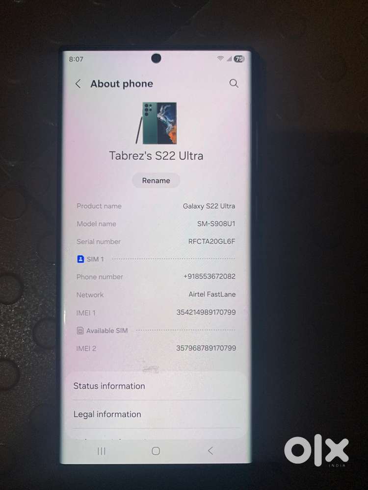 Samsung galaxy s22 ultra