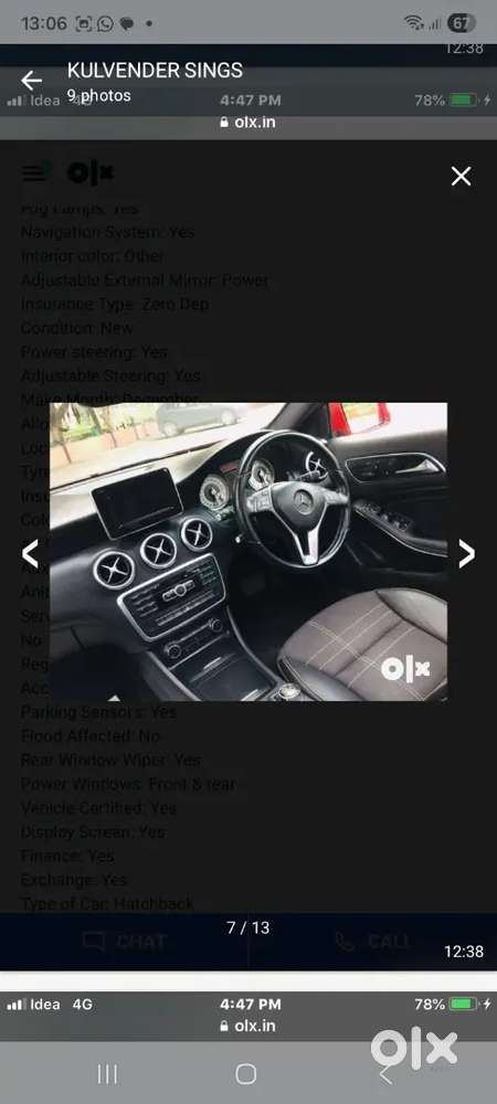 Mercedes-benz A-class Petrol 2016