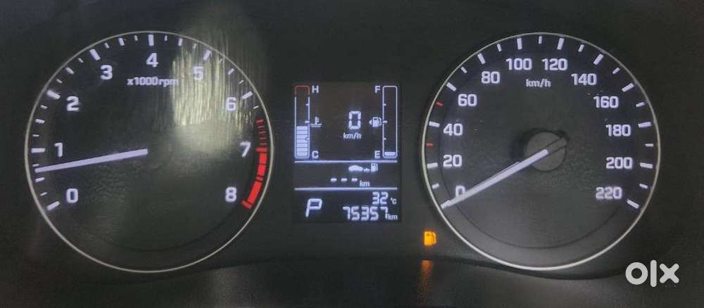Hyundai Creta Sx Plus 1.6 Dual Tone Vtvt, 2018, Petrol