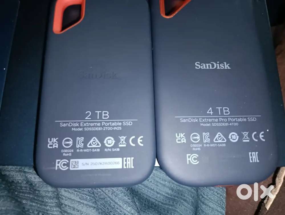 SanDisk 2TB + 4TB Portable SSD &ndash; Original &ndash; Excellent Condition
