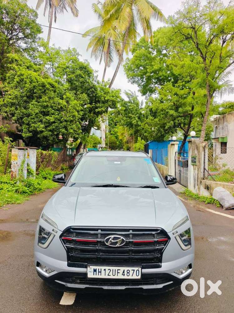 Hyundai Creta 1.5 S Plus Knight Petrol, 2022, Petrol