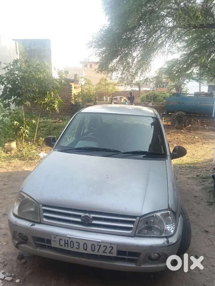 Maruti Zen Silver Colour -ch01number