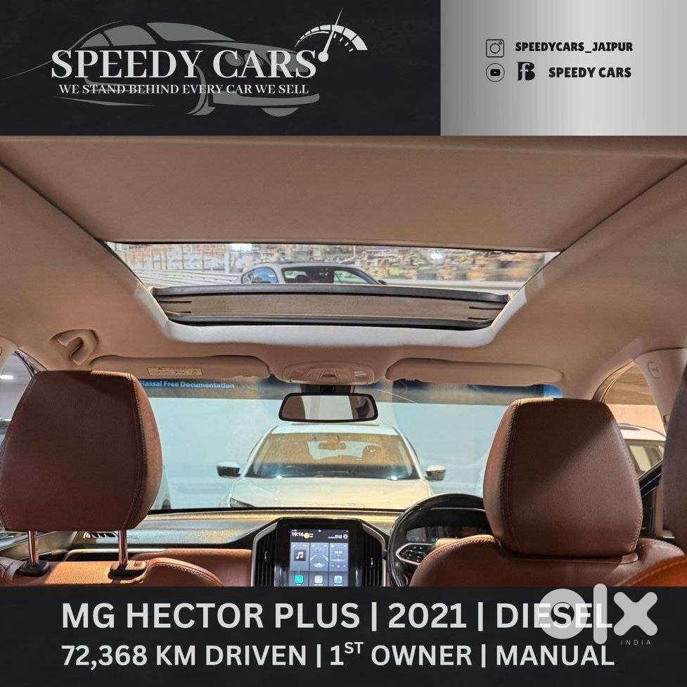 Mg Hector Plus 2.0 Select Diesel Turbo 7 Str, 2021, Diesel