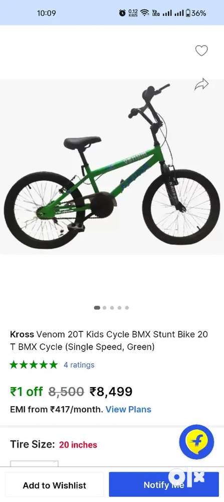 Kross best sale venom 20t