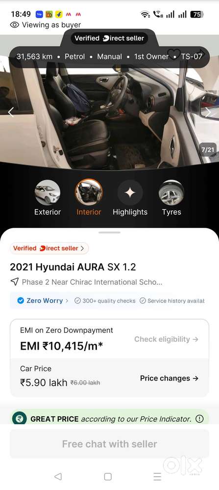 Second Highest Model Sx