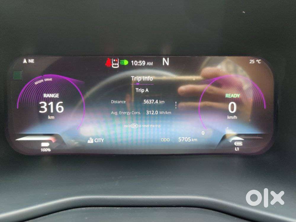 Tata Nexon Ev Fearless Plus S Lr, 2025, Electric