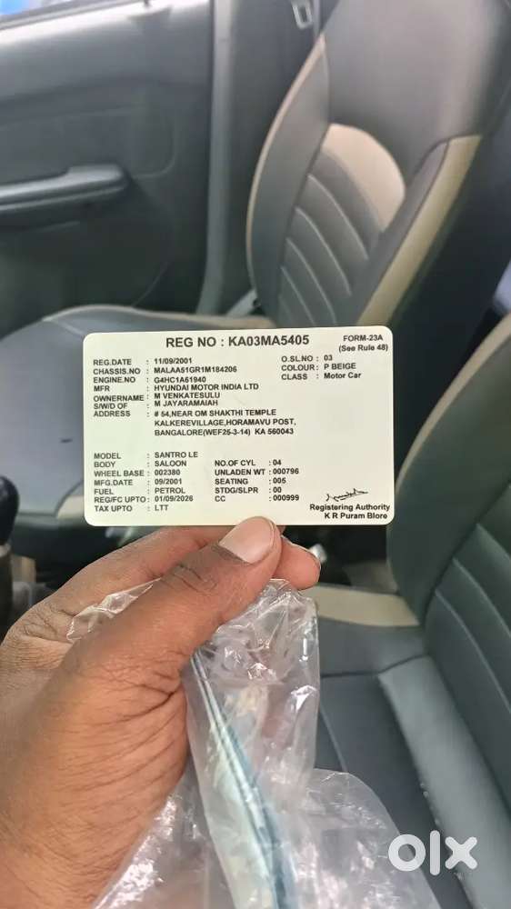 Hyundai Accent Hatchback 2000 Petrol 120000 Km Driven