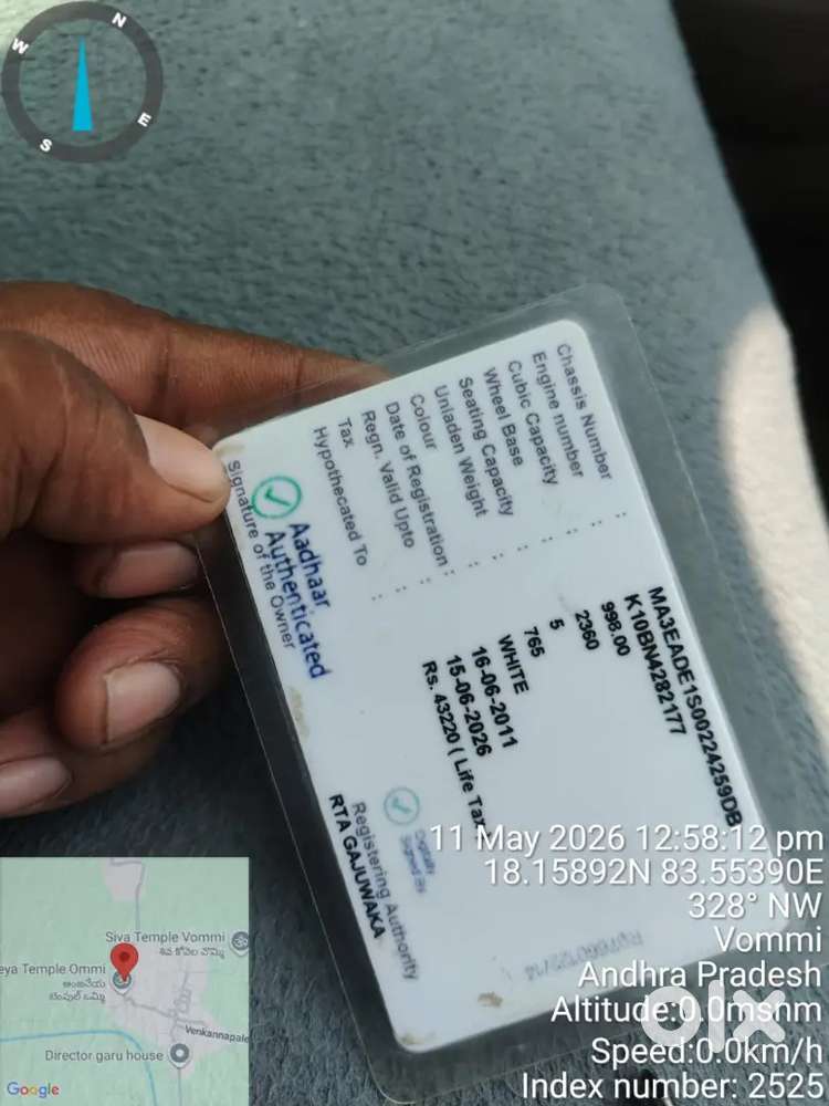 Maruti Suzuki Alto K10 2011 Cng & Hybrids 96000 Km Driven