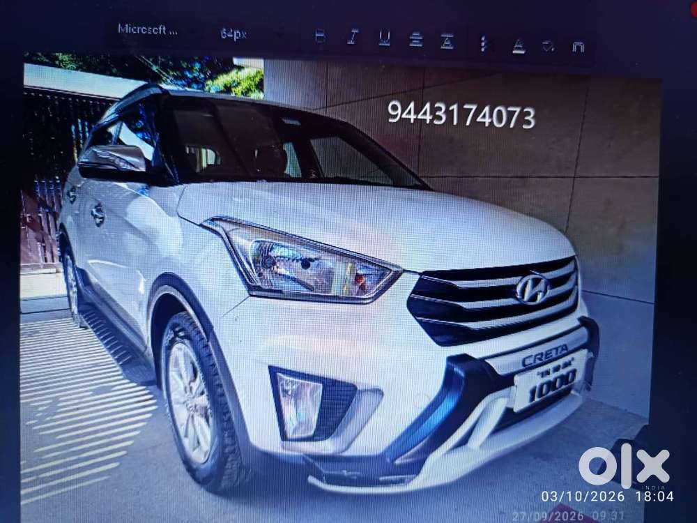 Hyundai Creta 1.4 S Plus 2016 Diesel - Fancy Number - Tn 10 Ba 1000