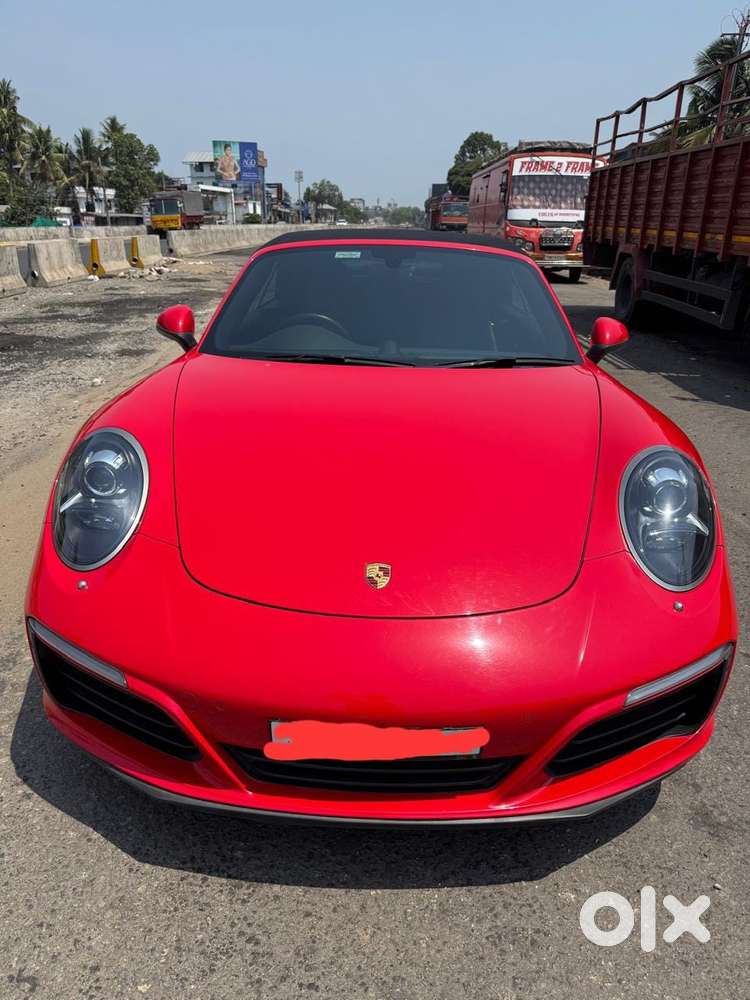 Porsche 911 Carrera Cabriolet, 2018, Petrol