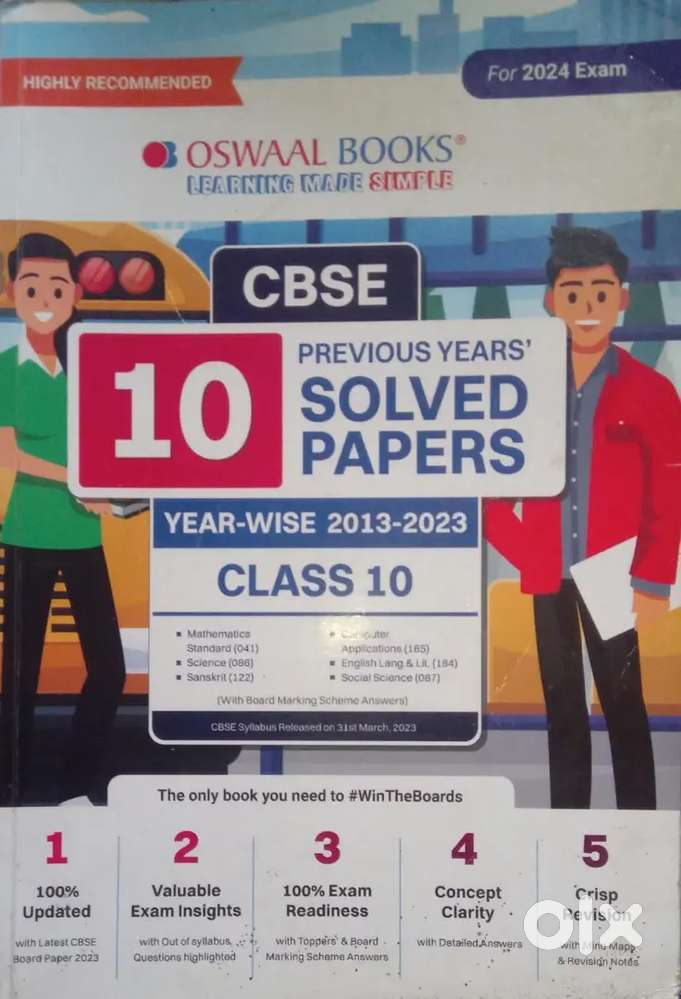 Oswal books for Class (X)