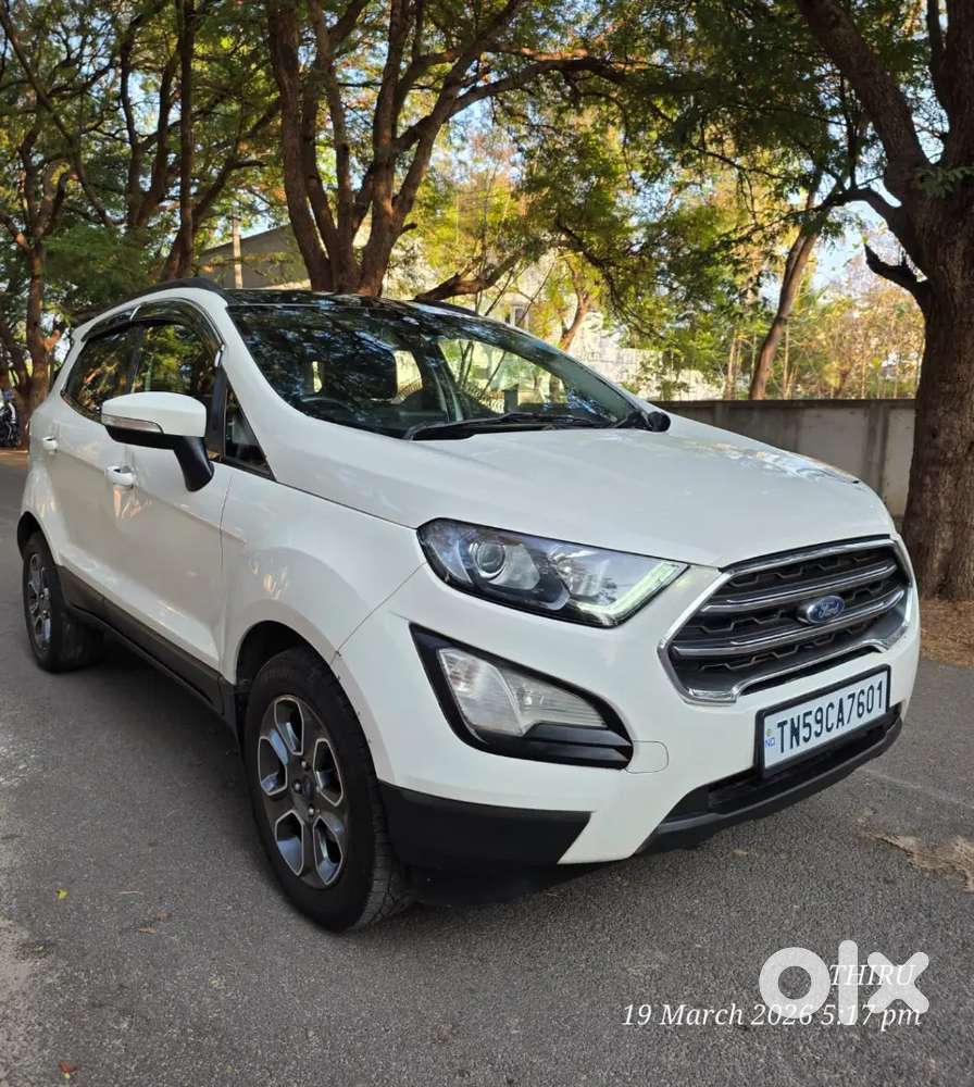 Ford Ecosport 2018 Titanium (s Mt.1.5 Diesel Sunroof Model Sales )