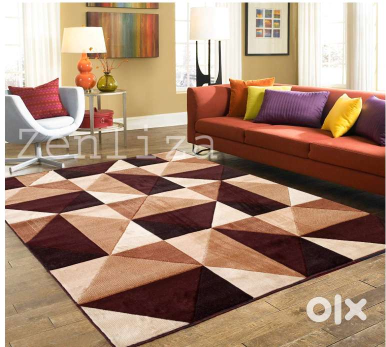 Multi Printed Carpet Rug, Kitchen Wall Mount Steel