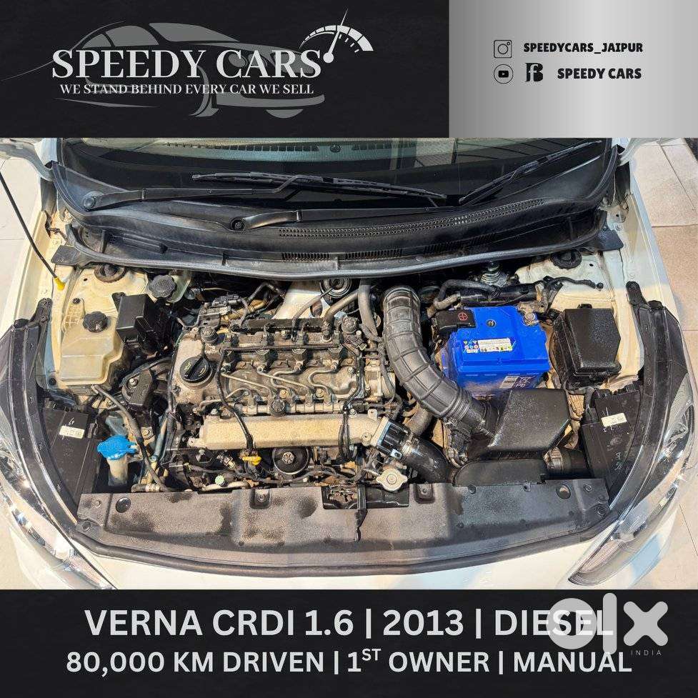Hyundai Verna 1.6 Crdi, 2013, Diesel