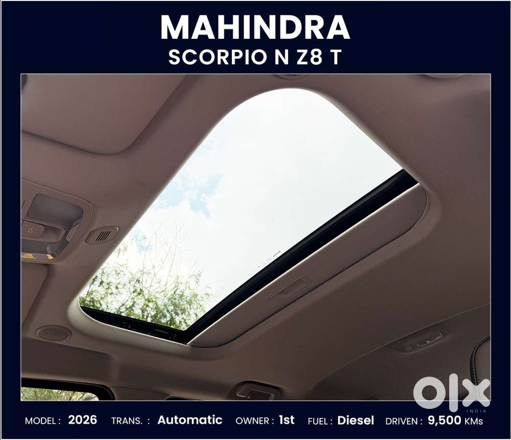 Mahindra Scorpio N Z8 L Diesel At 4wd 7 Str, 2026, Diesel