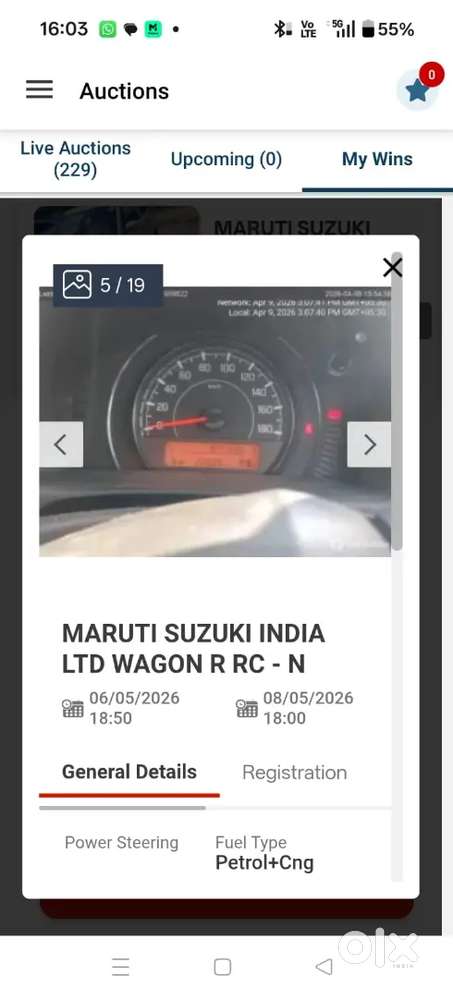 Maruti Suzuki Wagon R Flex Fuel 2022 Cng & Hybrids 10000 Km Driven