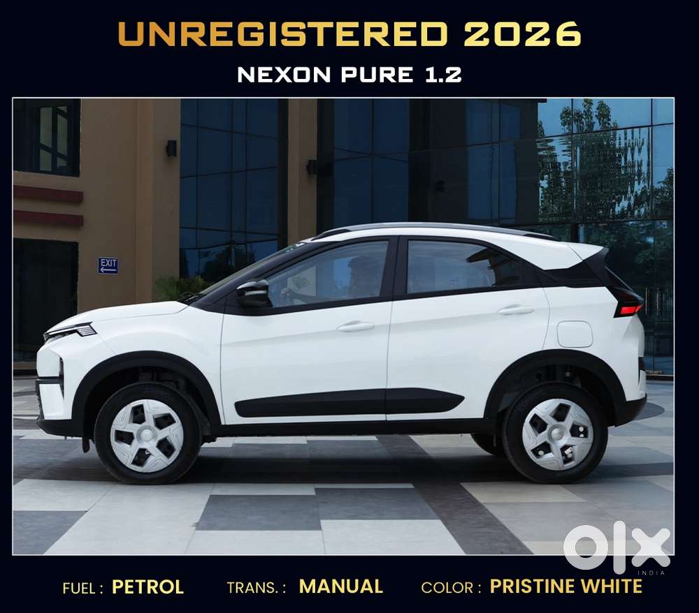 Tata Nexon Pure (s) 1.2 Petrol 6amt, 2026, Petrol