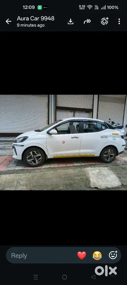 Hyundai Aura 1.2 Sx 2025 Cng Manual Comercial