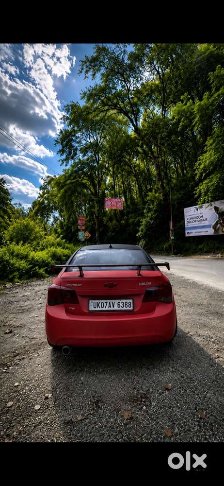 Chevrolet Cruze 2013 Red Colour Diseal Rocket