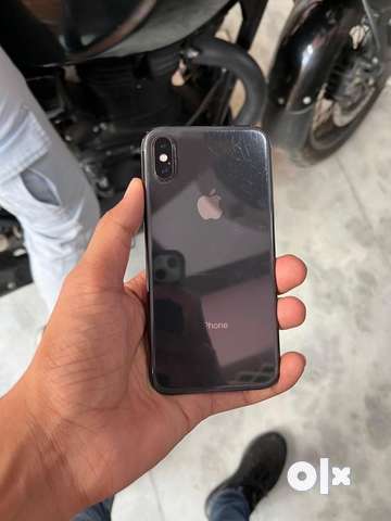 Apple iphone x 64gb black colour with box charger - Mobile Phones