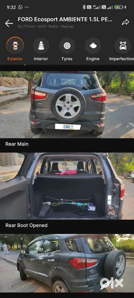 Ford Ecosport 2015 Petrol Well Maintained - No Work Required