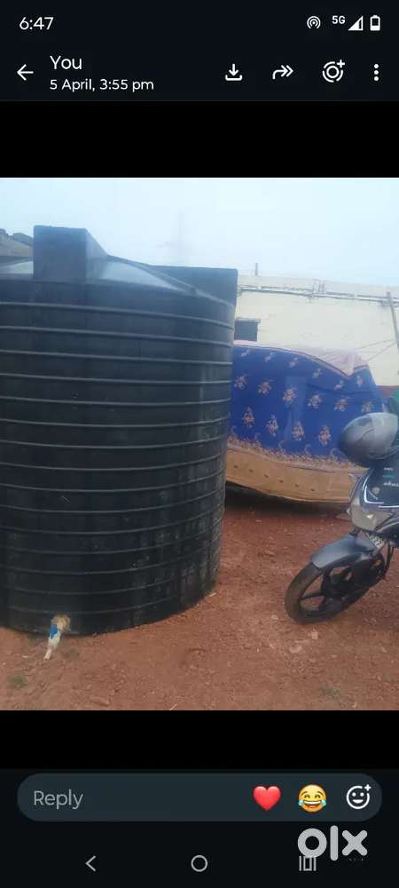 Syntax taki 5000 litre rent per dena hai