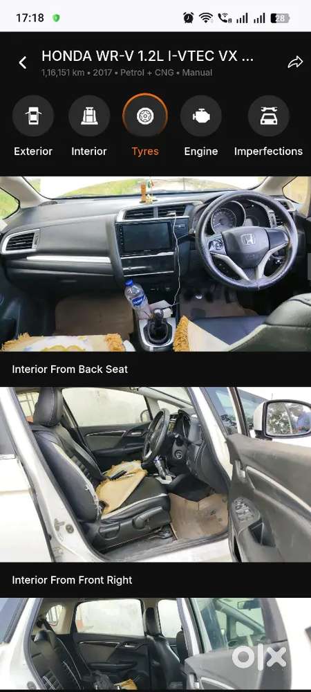 Honda Wr-v 2017 Petrol