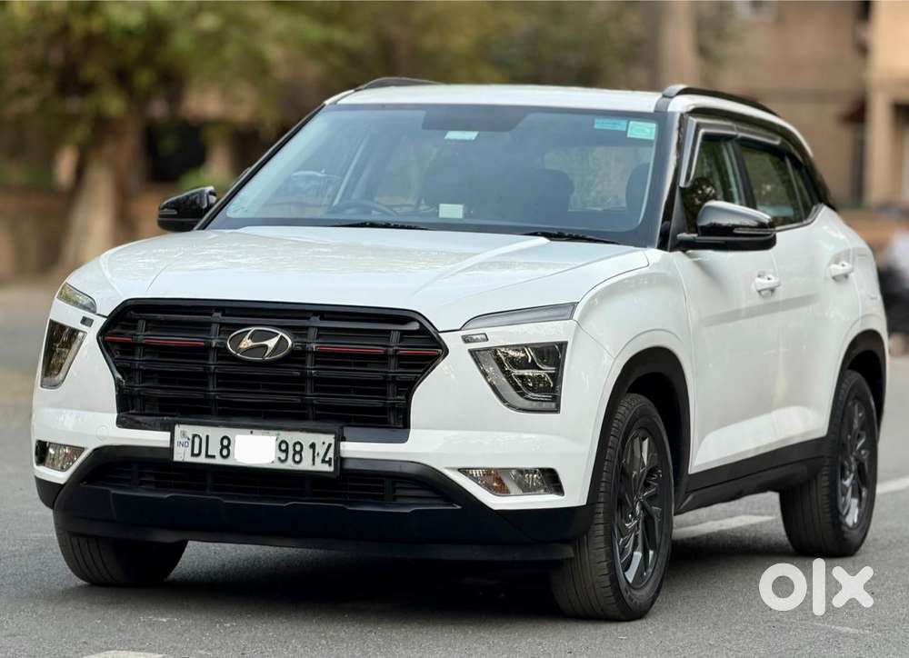 Hyundai Creta Sx (o) 1.5 Petrol Cvt Knight Dual Tone, 2023, Petrol