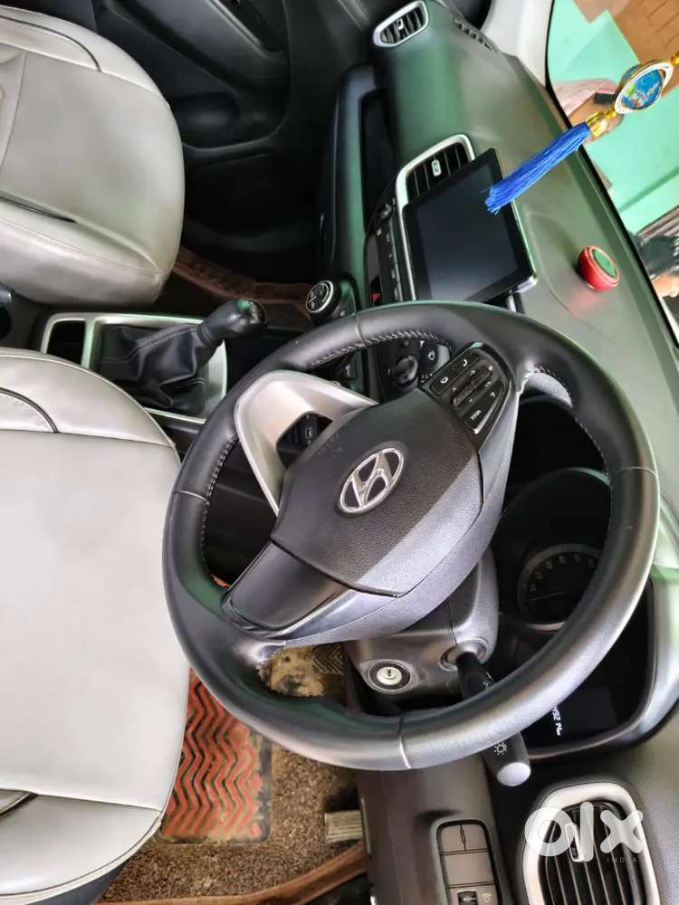 White Colour Hyundai Venue