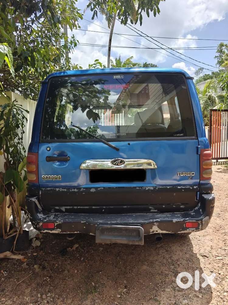 Mahindra Scorpio Blue Colour, Turbo 2.6 Crde Engine