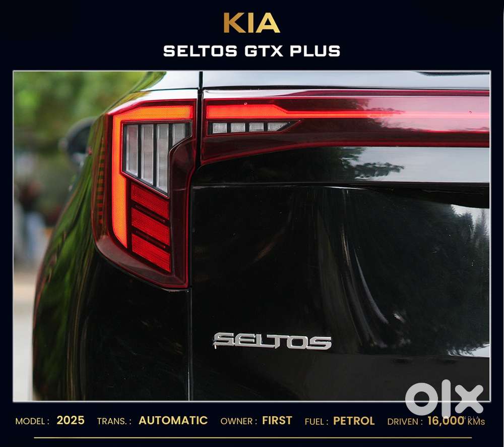 Kia Seltos Gtx Plus 1.5 Turbo Petrol Dct, 2025, Petrol