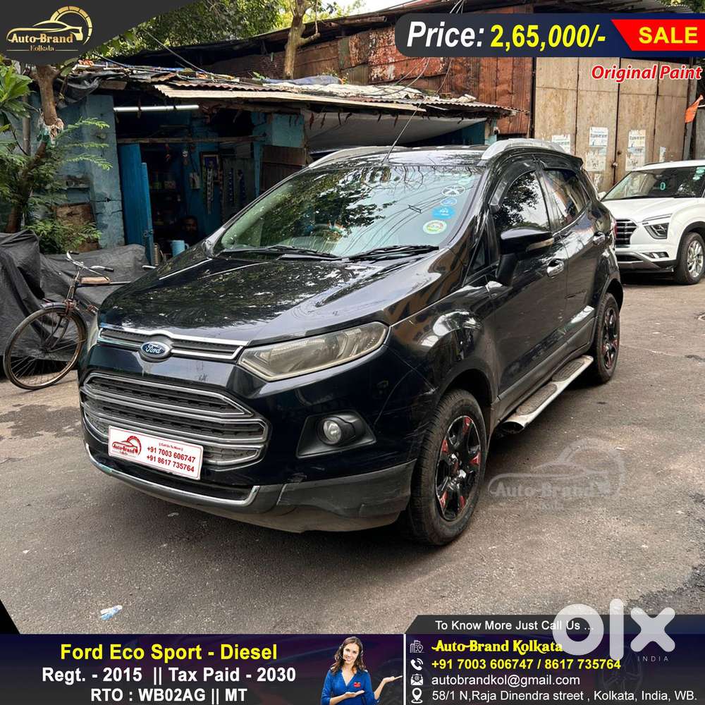Ford Ecosport 1.0 Ecoboost Titanium, 2015, Diesel