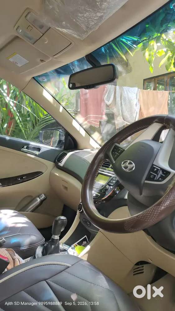 Hyundai Verna Fluidic 2014 Self Use. Neat And Clean