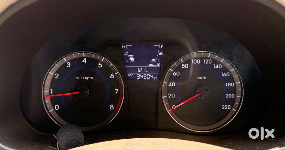 Hyundai Fluidic Verna 1.6 Vtvt Sx, 2017, Petrol