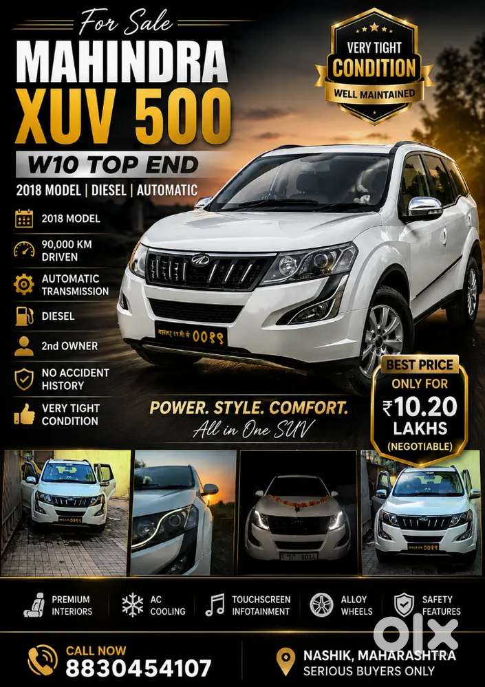 Mahindra Xuv500 Diesel 2018automatic