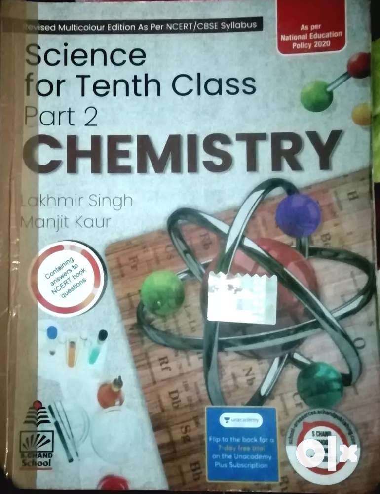 Lakhmir singh & Manjit kaur chemistry class 10th - Books - 1767448511