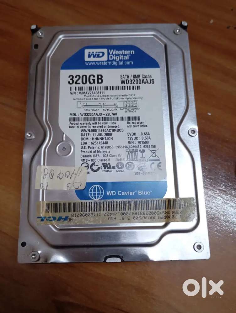Western digital hard disk