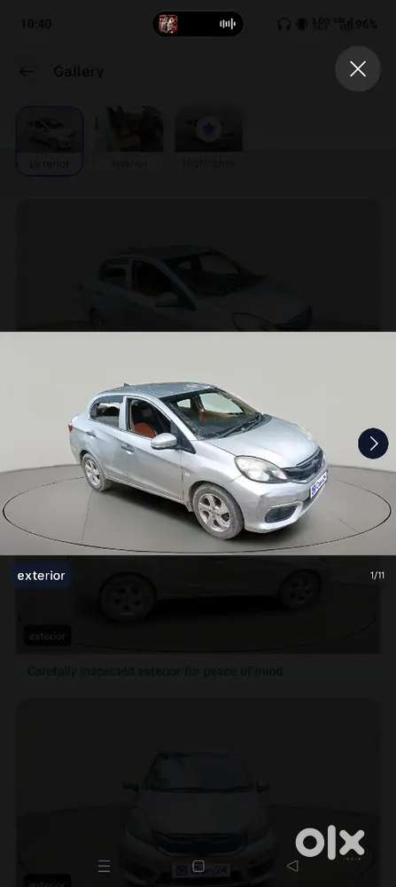 Honda Amaze 2018 Variant