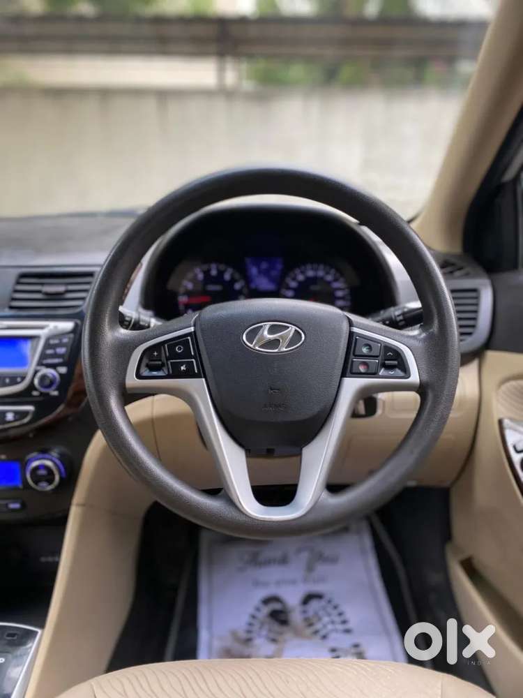 Hyundai Verna Fluidic 1.6 Vtvt Sx Automatic, 2014, Petrol