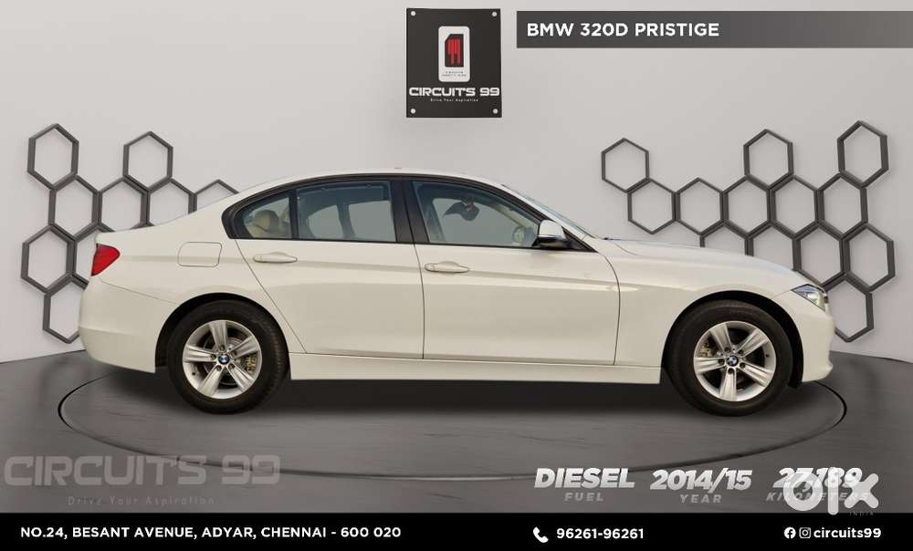 Bmw 3 Series 320d Sedan, 2014, Diesel