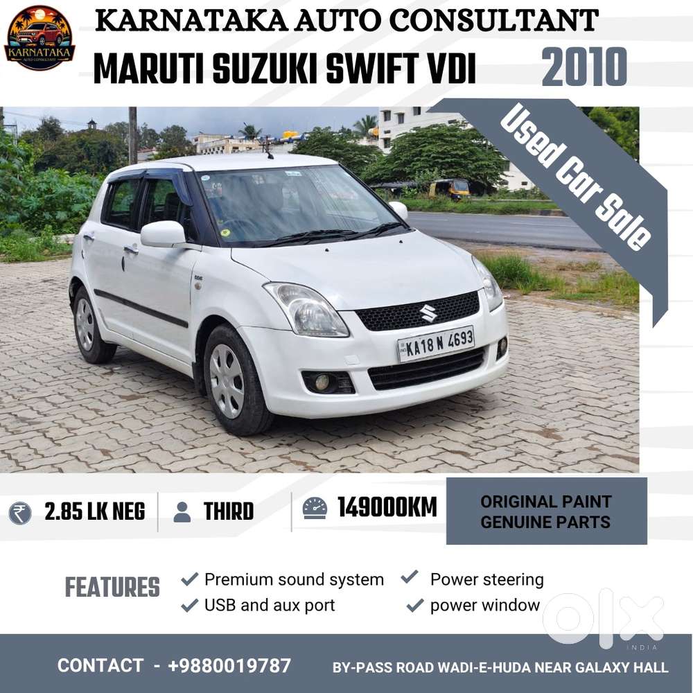 Maruti Suzuki Swift Ddis Vdi, 2010, Diesel