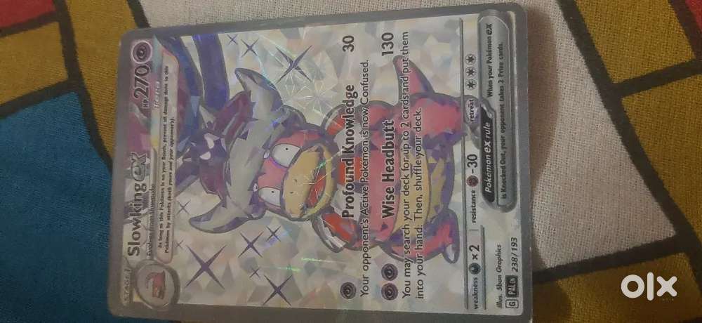 Rare pokemon card