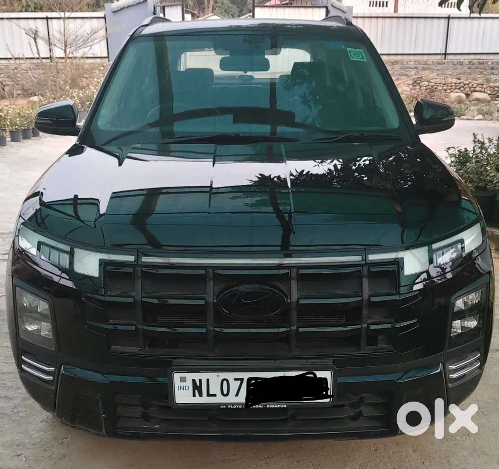 Hyundai Creta Knight Edition, Petrol  ,top Model, Dec 2025