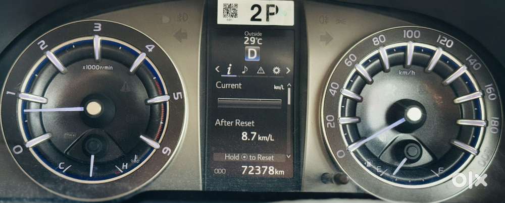 Toyota Innova Crysta 2.8 Zx At 7 Seater, 2022, Diesel