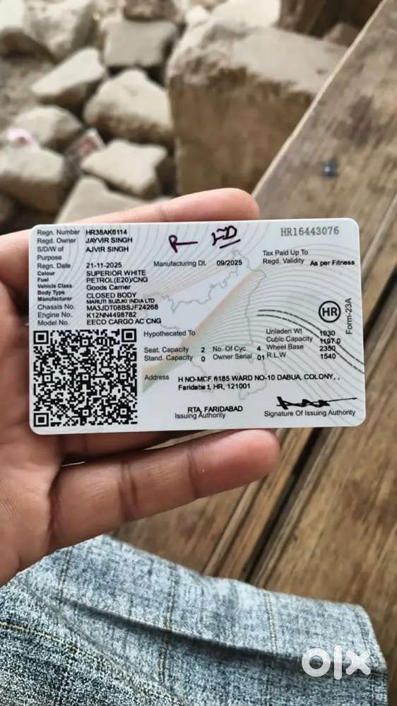 Eeco Cargo Cng With Ac Company Fitted