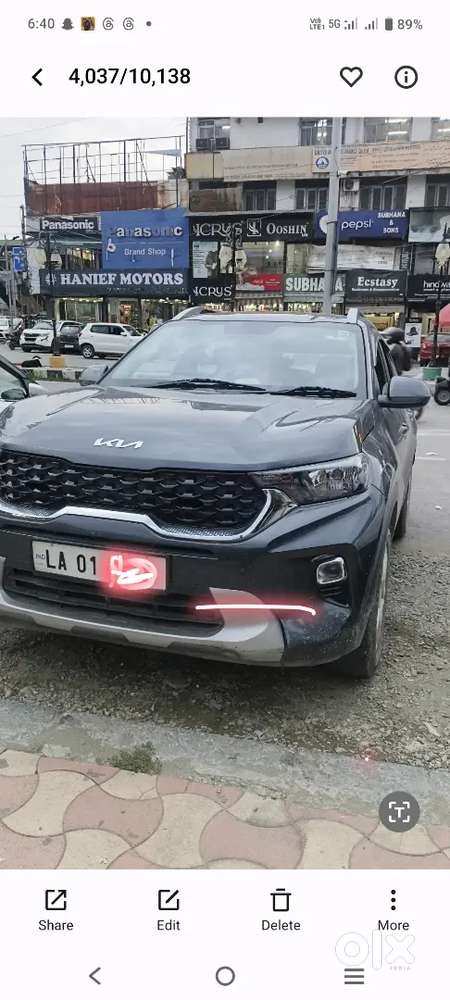 Kia Sonet Htk Plus For Sale In Good Condition